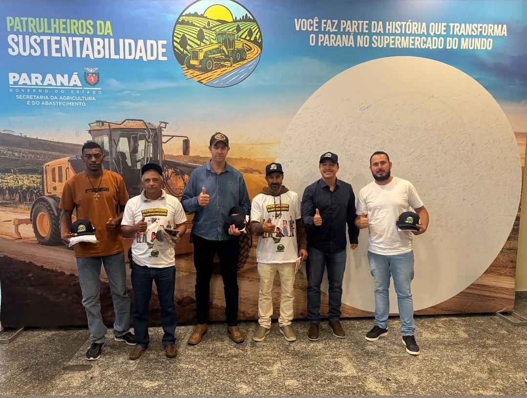 🚜 LARANJAL PARTICIPA DO LANÇAMENTO DO PROGRAMA PATRULHEIROS DA SUSTENTABILIDADE 🌱