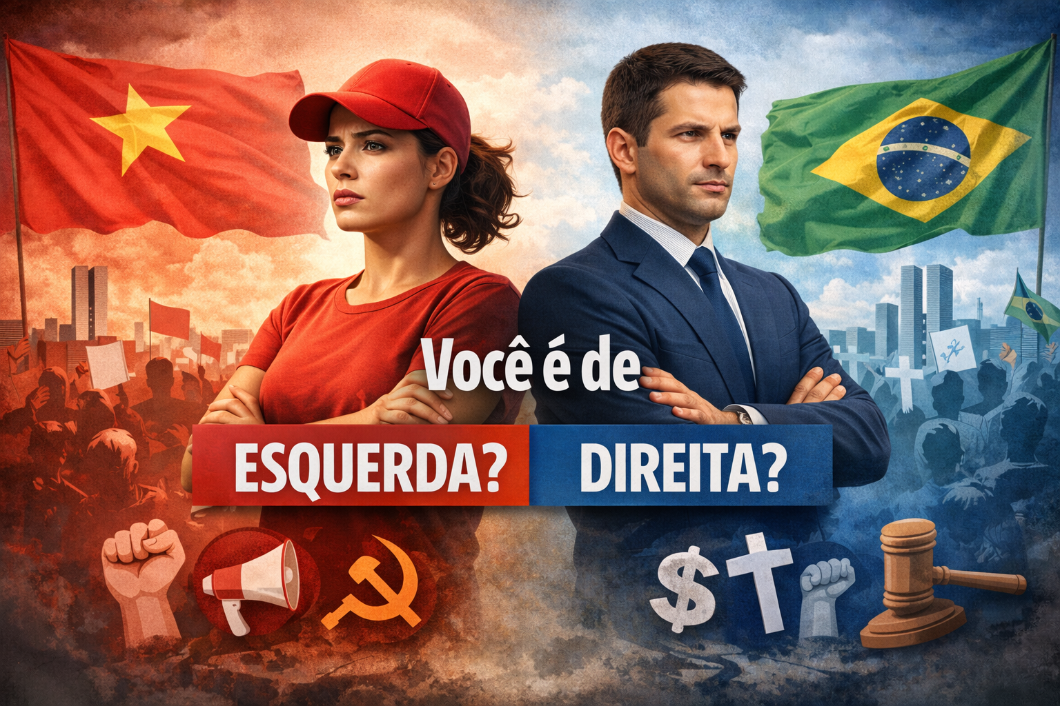 Ser de direita ou de esquerda não define quem está certo ou errado na política
