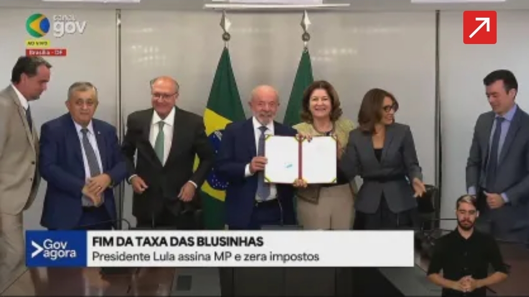 Fim da taxa das “blusinhas “