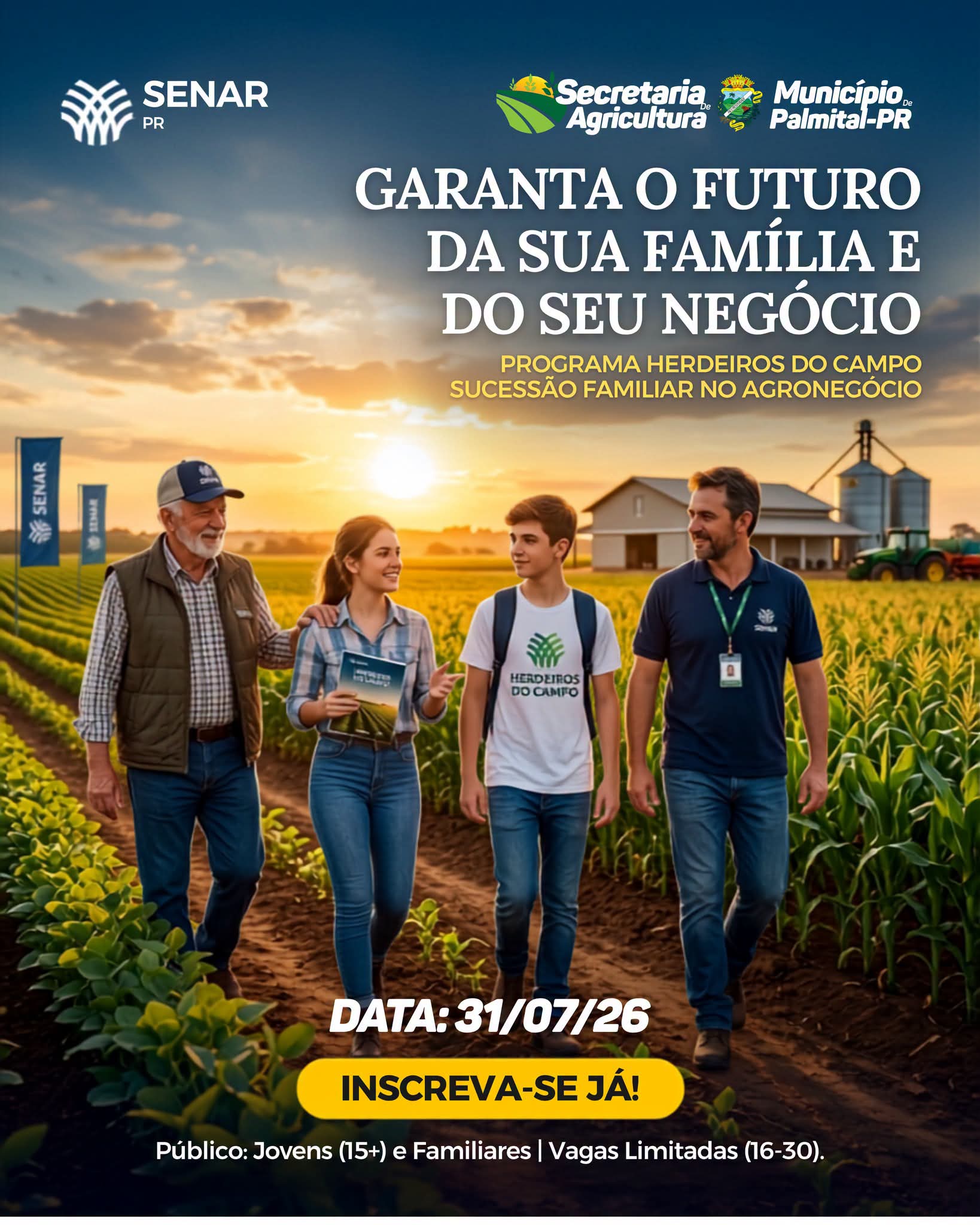 🌱 O futuro da propriedade começa com quem vem depois.