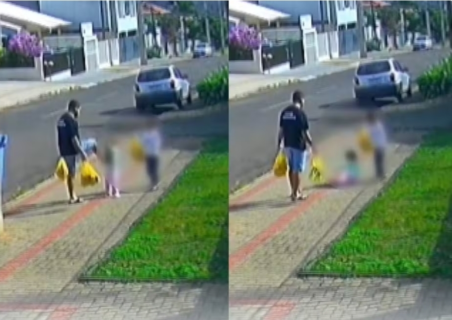 🚨 Pai que chutou filha de 3 anos é preso no Paraná
