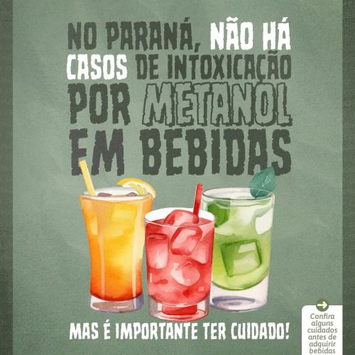 🚨 ALERTA: Intoxicação por metanol em bebidas alcoólicas!