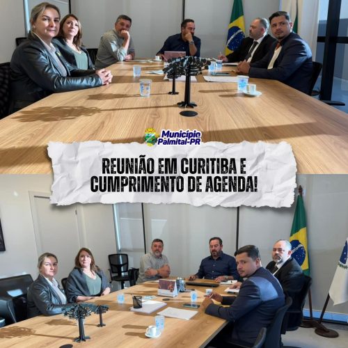 📰 Prefeito Roberto Carlos Rossi cumpre agenda oficial em Curitiba
