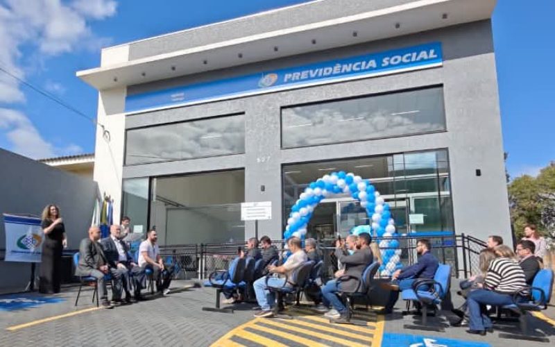 INSS reinaugura agência da Previdência Social em Pitanga com nova estrutura para ampliar atendimento