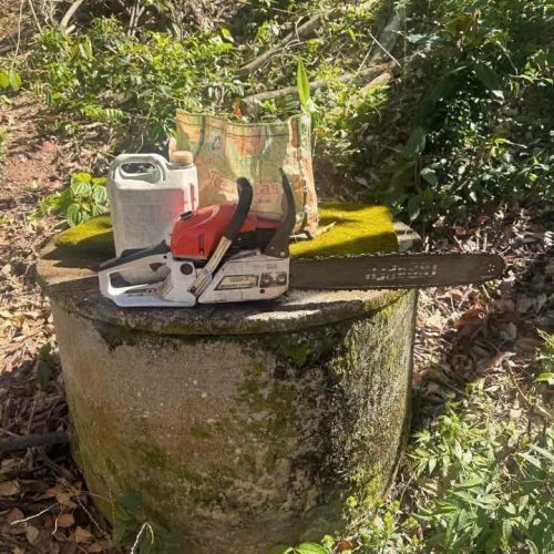 🚨🌳 MOTOSSERRA APREENDIDA REFORÇA ALERTA SOBRE A NECESSIDADE DE LICENÇA PARA USO