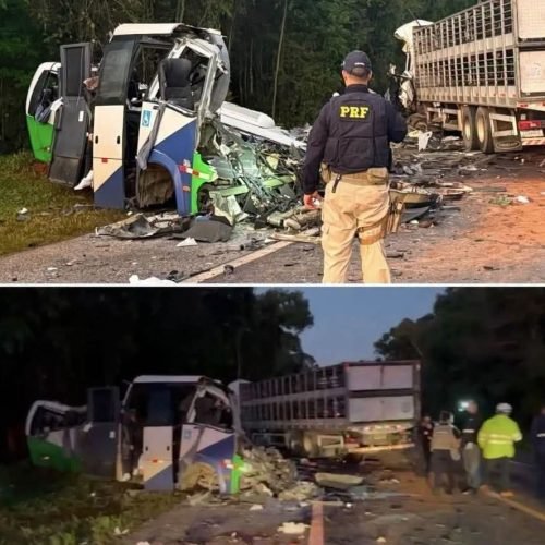 Subiu para 23 mortos.Grave acidente na BR-373 entre Imbituva e Ipiranga