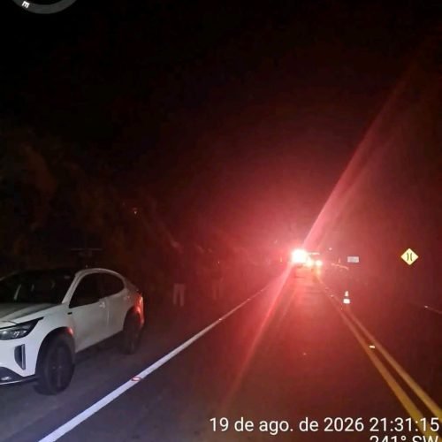 GUARAPUAVAPEDESTRE MORRE ATROPELADO NA PR-170.