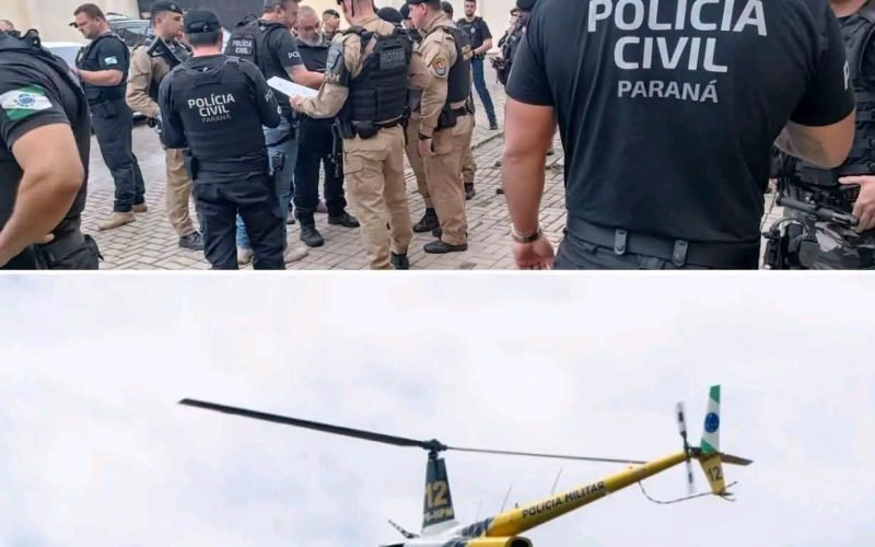 PITANGA TEM A MAIOR OPERAÇÃO POLICIAL DA HISTÓRIA COM 200 POLICIAIS E DOIS MORTOS EM CONFRONTO