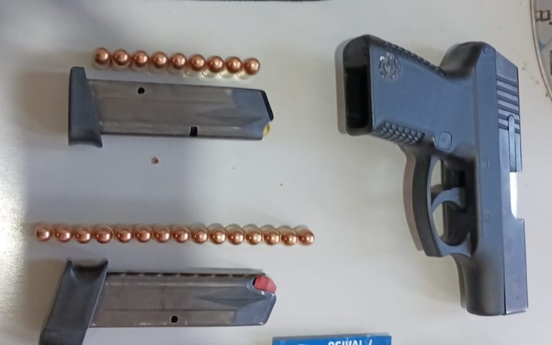 HOMEM É PRESO EM FLAGRANTE PELA POLÍCIA CIVIL DE PALMITAL POR POSSE/PORTE ILEGAL DE ARMA DE FOGO