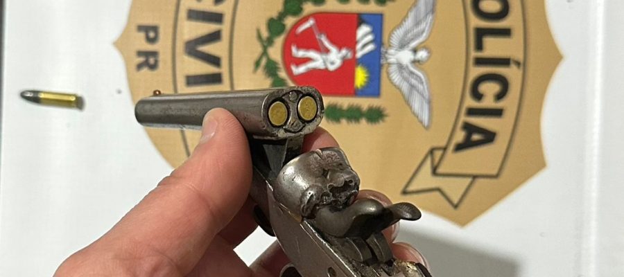 HOMEM É PRESO EM FLAGRANTE PELA POLÍCIA CIVIL DE PALMITAL DURANTE OPERAÇÃO SINERGIA