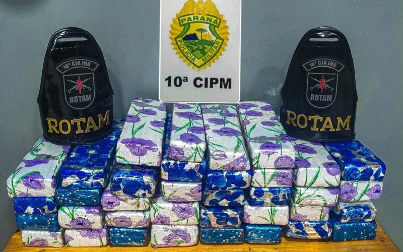 🚨 Mulher é presa com quase 24 kg de maconha em ônibus na rodoviária de Laranjeiras do Sul