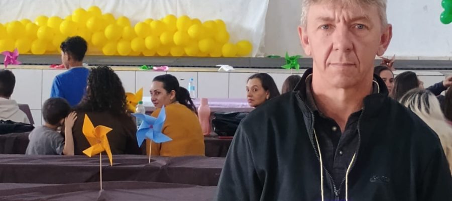 Vereador Anoldo Machado participa da Conferência Municipal dos Direitos da Criança e do Adolescente no salão Paroquial em Laranjal