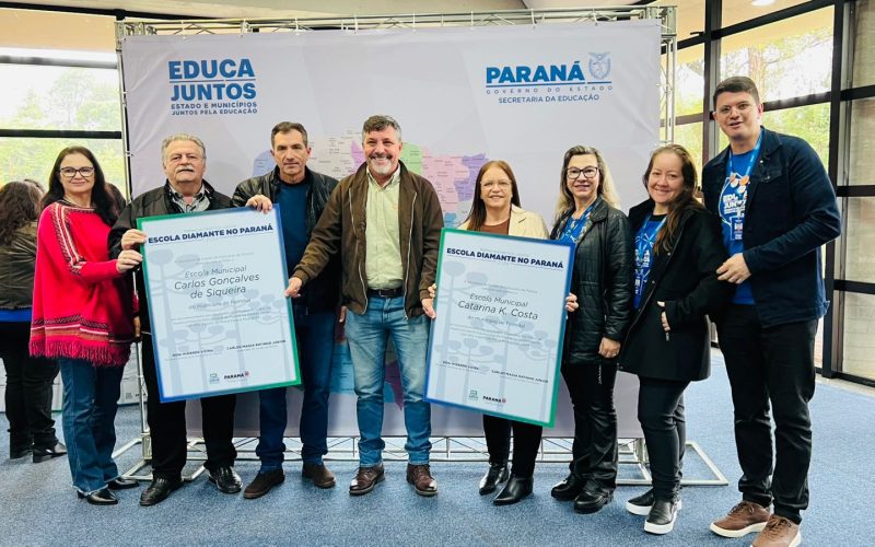 Escolas municipais de Palmital são reconhecidas entre as 300 melhores do Paraná