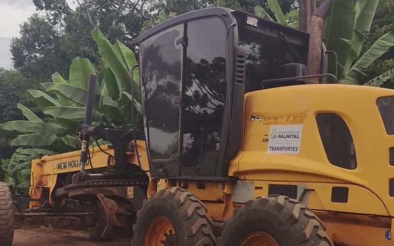 Melhorias nas estradas rurais beneficiam comunidades de Palmital