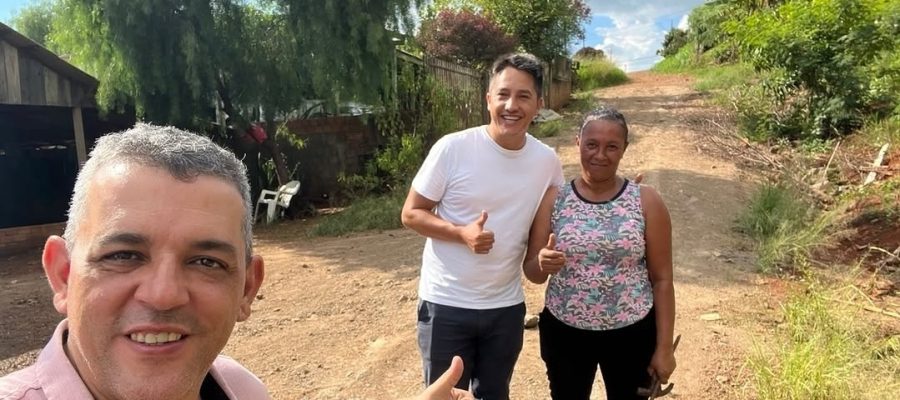 O programa Asfalto Novo, Vida Nova tem avançado no município de Laranjal e já começa a trazer mudanças na rotina de moradores de diferentes bairros.