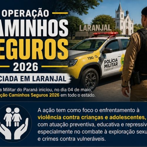 🚨 Operação Caminhos Seguros 2026 é iniciada em Laranjal