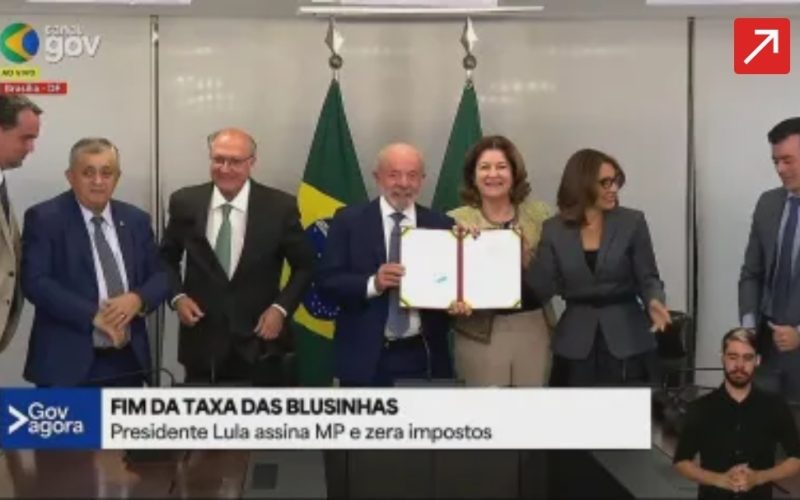 Fim da taxa das “blusinhas “