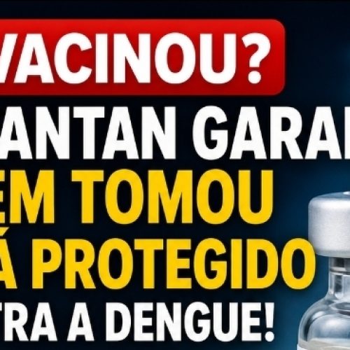 🚨 VACINOU? BUTANTAN GARANTE: QUEM TOMOU ESTÁ PROTEGIDO CONTRA A DENGUE