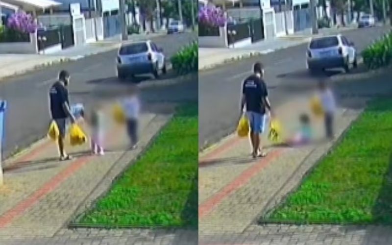 🚨 Pai que chutou filha de 3 anos é preso no Paraná