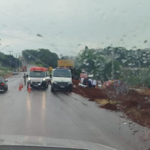 Acidente em Palmital PR