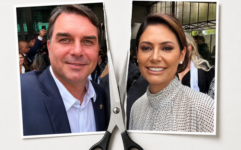 🚨 POLÍTICA | Michelle Bolsonaro expõe desentendimento com Flávio Bolsonaro