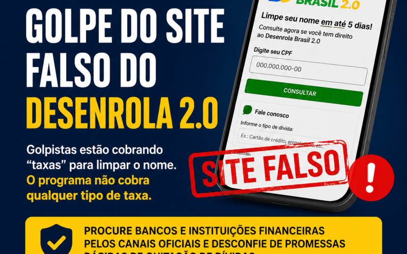 🚨 ATENÇÃO AO GOLPE 🚨