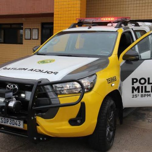 PALMITAL | Homem é preso por descumprir medida protetiva e ameaçar vítima com facão